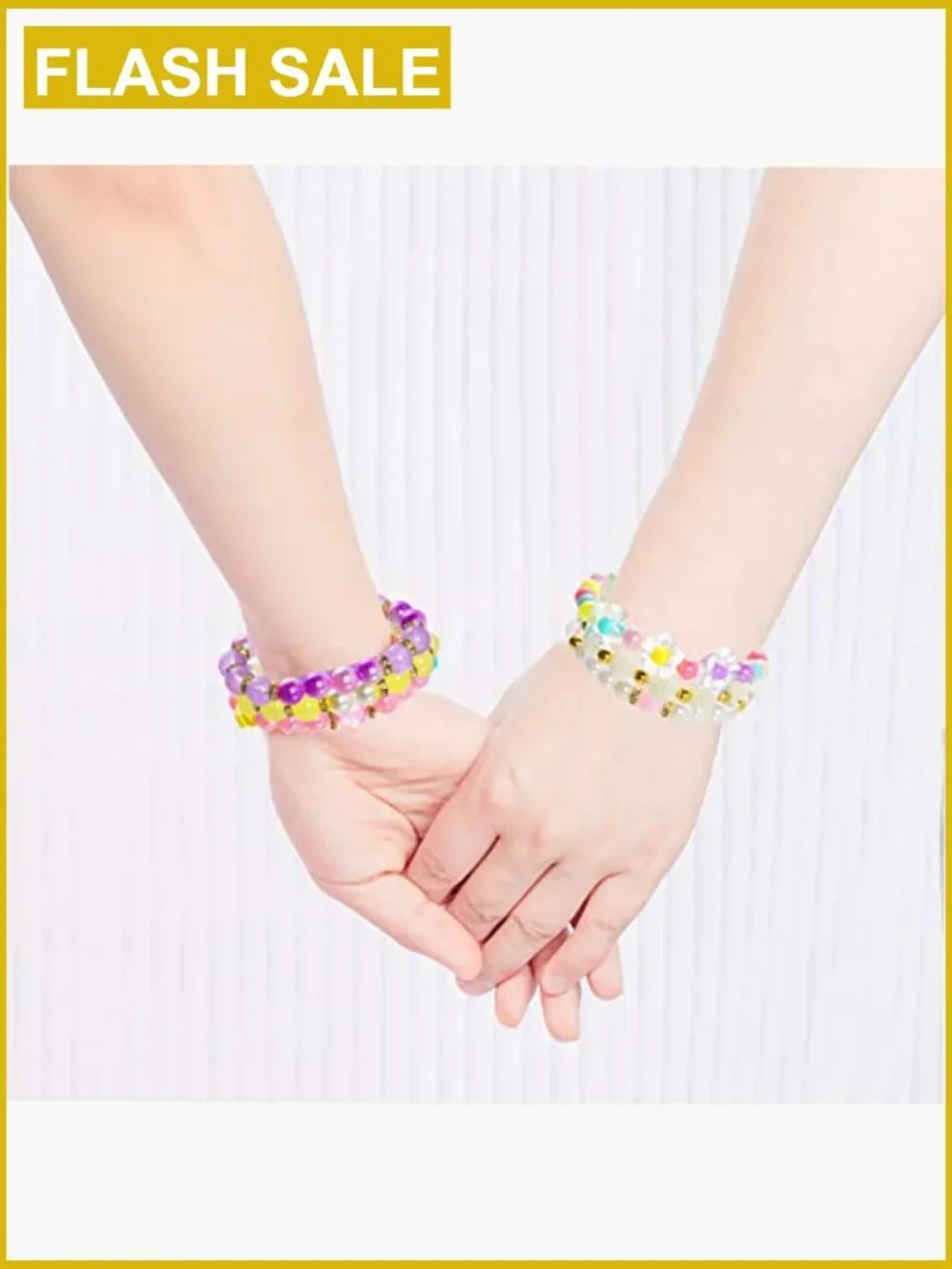 24 Pcs Princess Beaded Bracelets Girls Costume Jewelry Party Favors